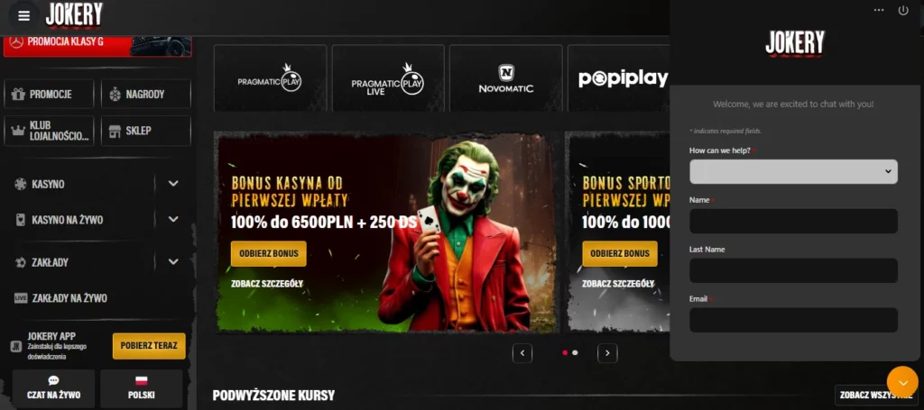 Jokery Casino Obsługa Klienta